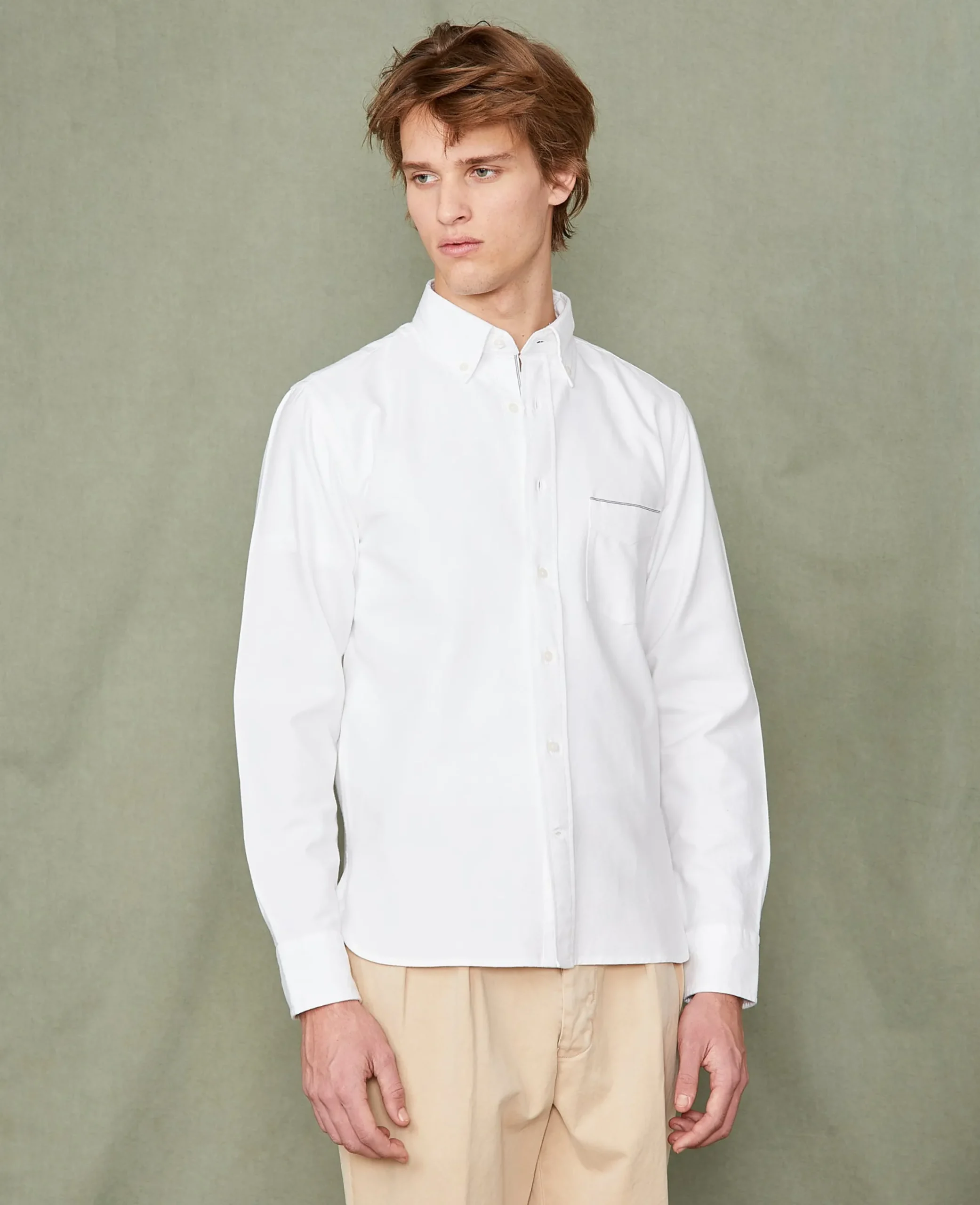 Chemise new button down oxford de coton selvedge japon