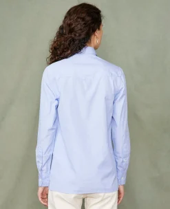 Chemise new soft collar popeline de coton organique