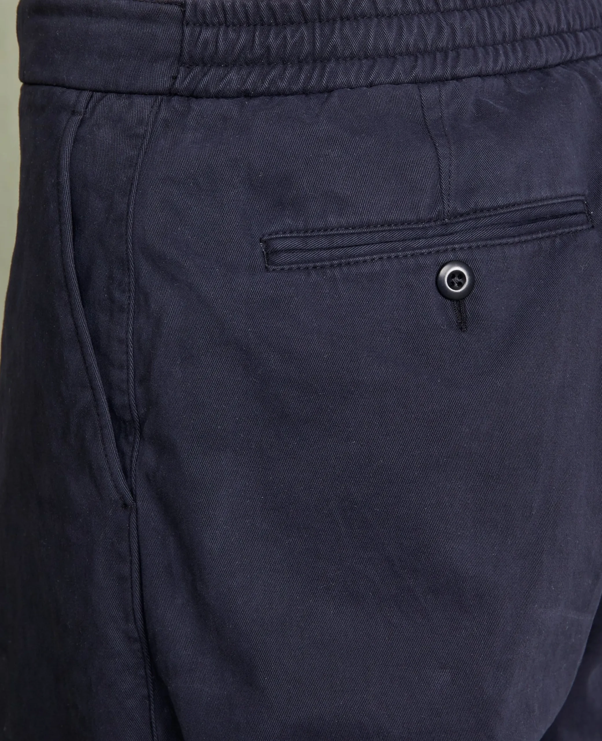 Chino a taille elastique coton italien organique
