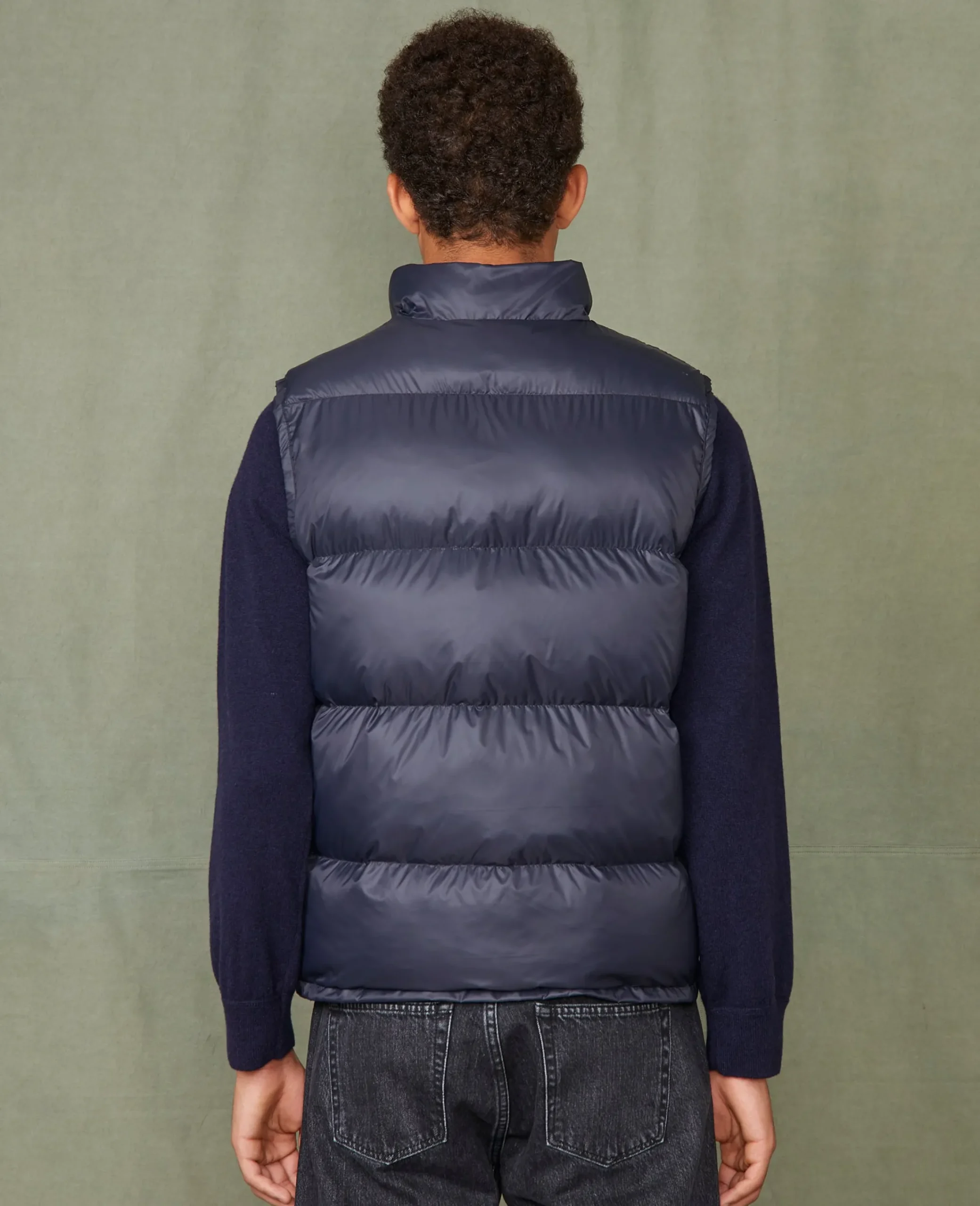 Doudoune damon nylon déperlant italien