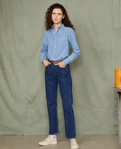 Jean boyfriend denim selvedge japonais