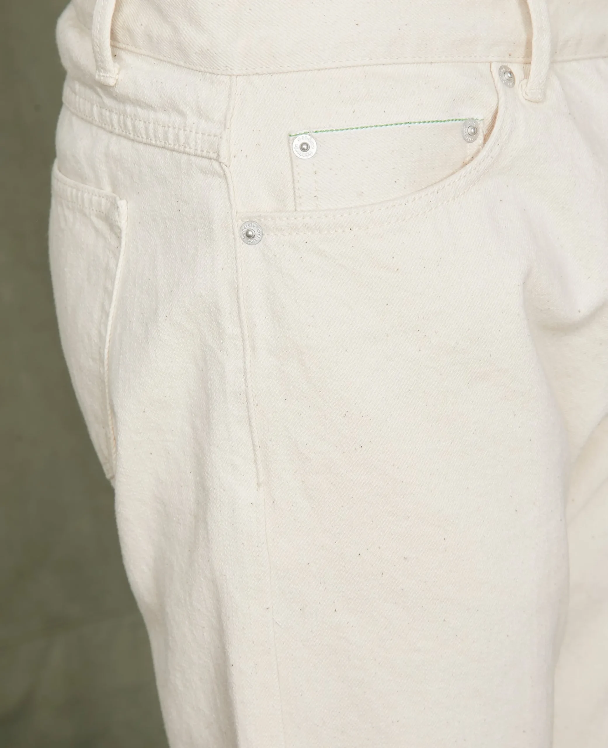 Jean droit denim selvedge japonais