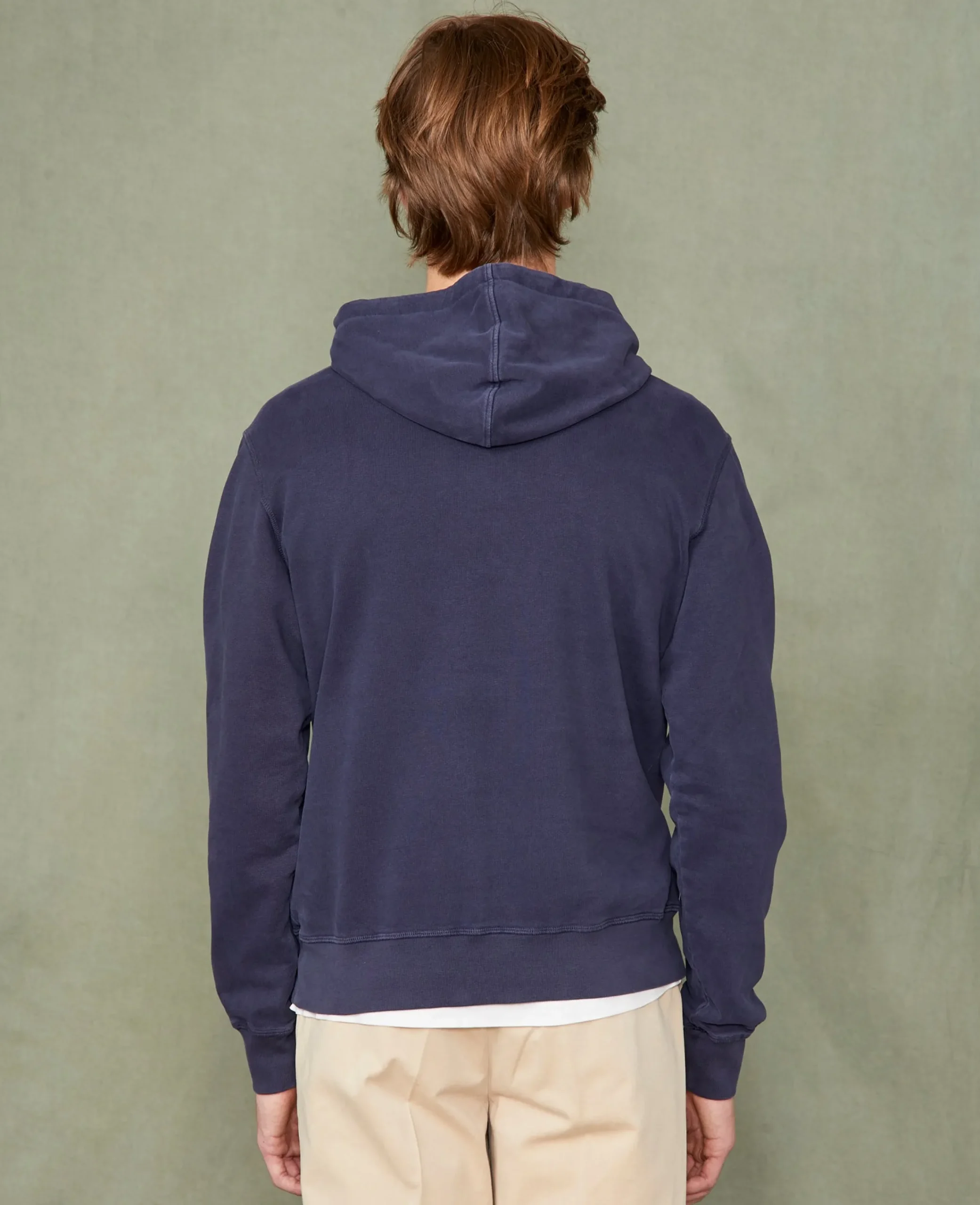 Sweatshirt a capuche coton organique