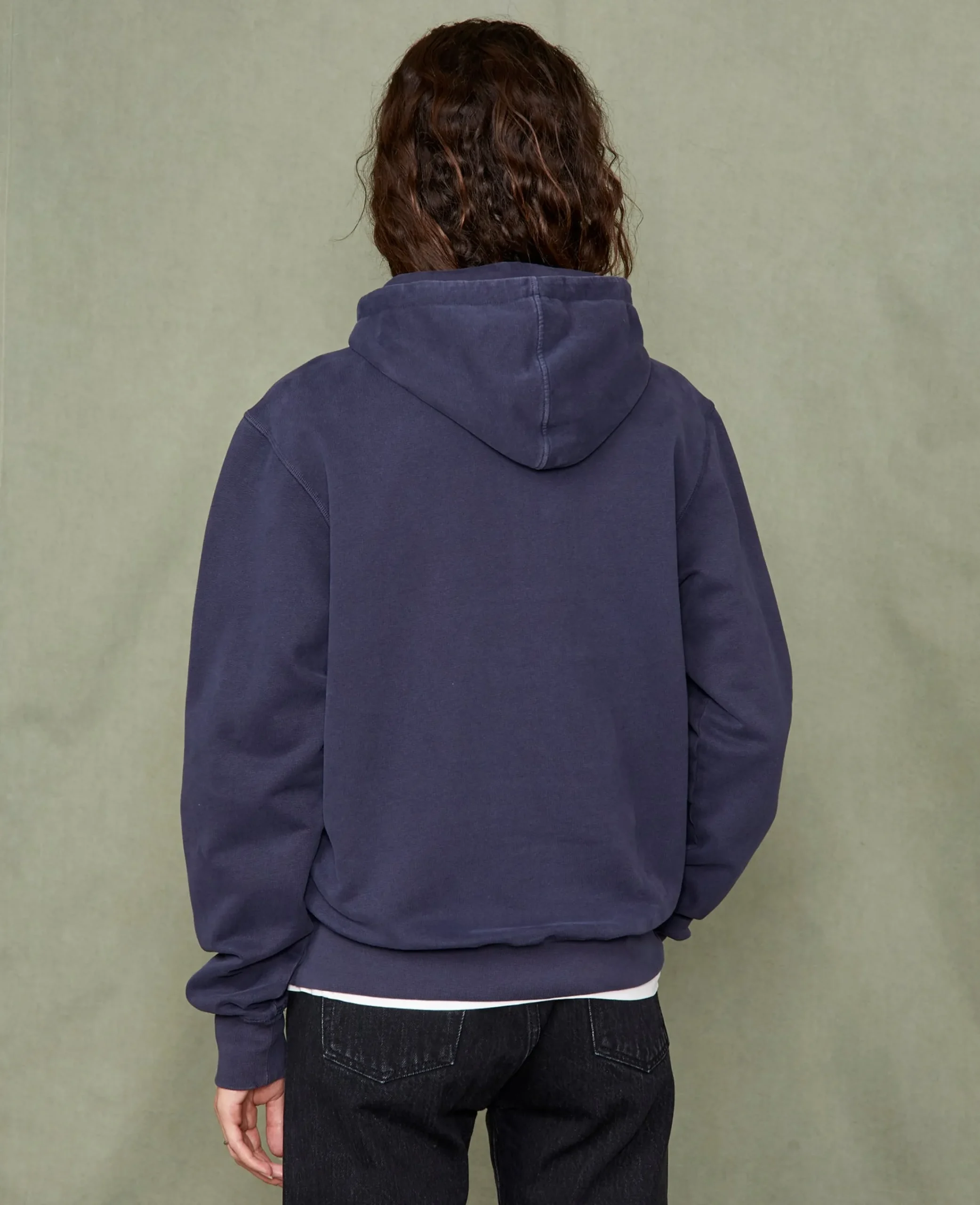 Sweatshirt a capuche coton organique