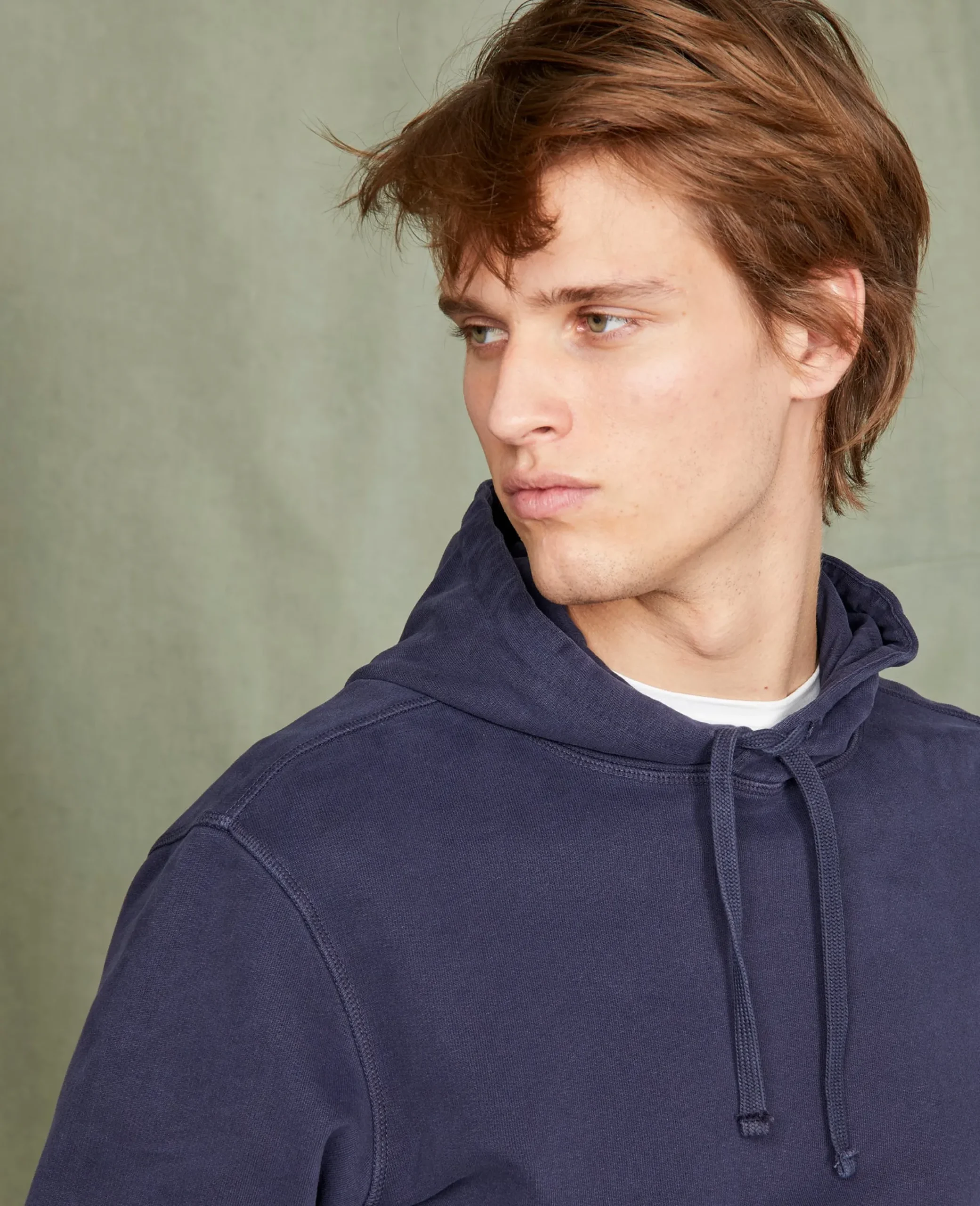 Sweatshirt a capuche coton organique
