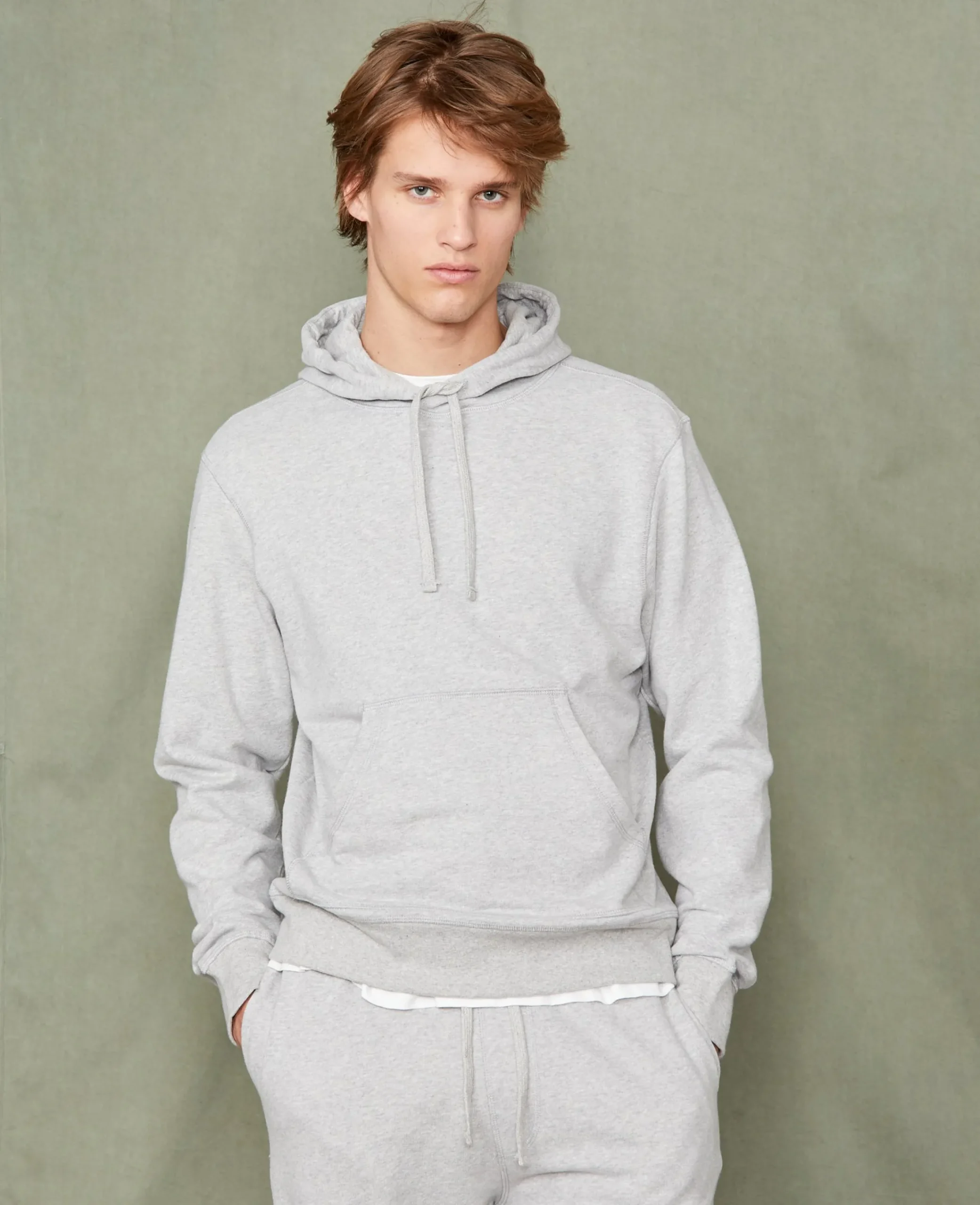 Sweatshirt a capuche coton organique