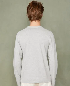 Tee-shirt manches longues coton recyclé et organique