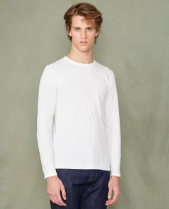 Tee-shirt manches longues coton organique et recyclé